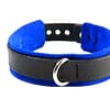 BDSM Slave Collar Blue