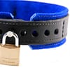 BDSM Slave Collar Locked Close Up