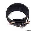 Classic Leather Cuffs Top View