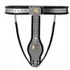 Female Steel Locking Chastity Belt Front View