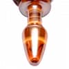 Glass Fox Tail Anal Plug Close Up Of Plug