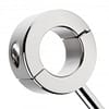Mounted Locking Scrotum Cuff Close Up