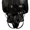 Premium Leather Straightjacket Back View