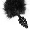 Bumble Bunny Faux Fur Tail Plug