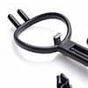Degraded Mouth Spreader with Nipple Clamps Close Up