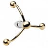 Golden Claw Urethral Plug Top View