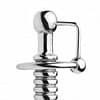 XL Ribbed Urethral Plug Side View