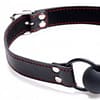 Red & Black Silicone Bit Gag