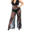 Elegant Lace Halter Jumpsuit