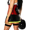 Five Alarm Firegirl Premium Corset Costume Queen Back