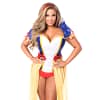 Snow Princess Corset Costume Queen