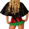 Superhero Sidekick Premium Corset Costume Back