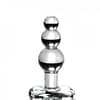 Hand Blown Glass Beaded Butt Plug