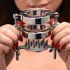 Stainless Steel Spiked CBT Ball Stretcher and Crusher With Model