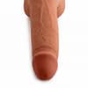 Caramel Realistic 7 Inch Dildo Top View