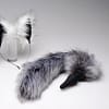 Grey Wolf Ears & Tail Set