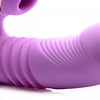 Thrust & Suck Rabbit Vibrator Close Up