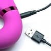Inflatable Vibrating Strapless Strap-On Charging
