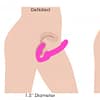 Inflatable Vibrating Strapless Strap-On Demo