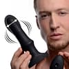 Swell Inflatable Vibrating Anal Plug With Model