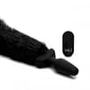 Wagging Fox Tail Anal Plug Side View