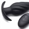 Thumping Swirled Anal Plug Side View