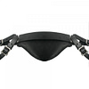 Leather Sling and Cuffs Close Up