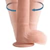 9 Inch Rotating Silicone Vibrator Demo