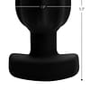 Assterick Ridged Butt Plug Dimensions