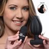 Assterick Ridged Butt Plug With Female Model