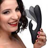 Bendable Silicone Rabbit Vibrator With Model