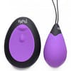 Vibrating Egg with Remote Control Purple