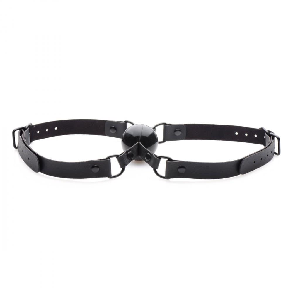 Shared Kisses Mouth Gag Side View