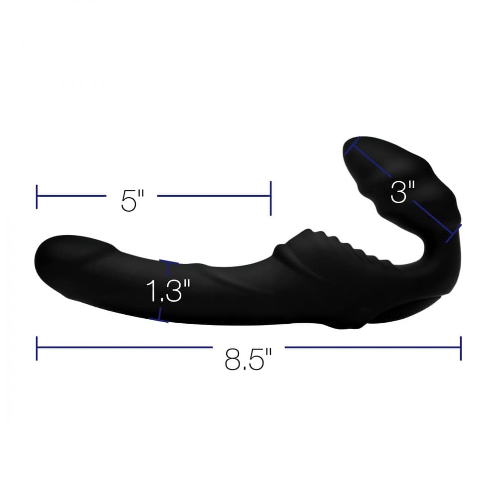Wireless Strapless Strap on Vibrator Measurements