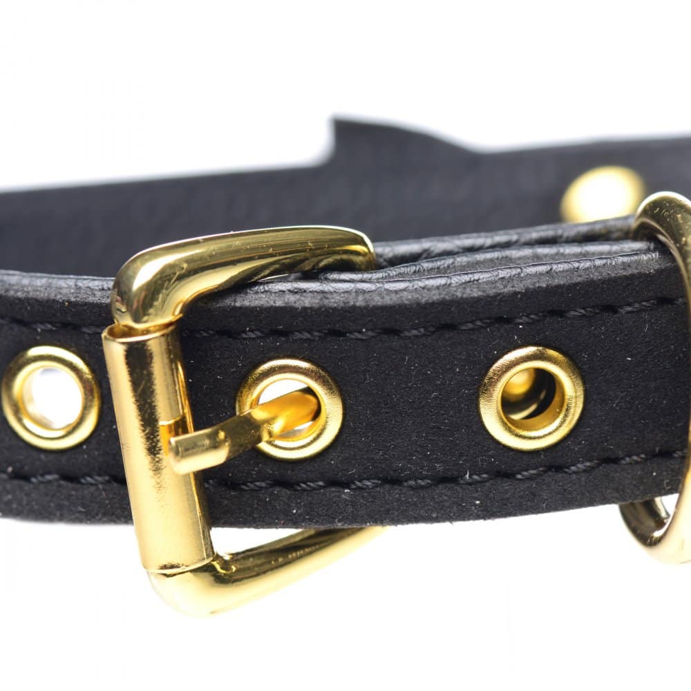 Kitty's Black Bell Collar Buckle