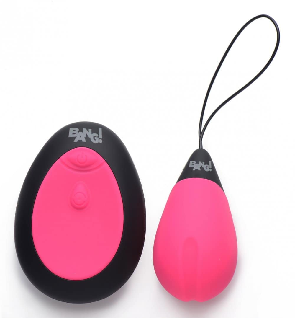 Vibrating Egg with Remote Control Pink