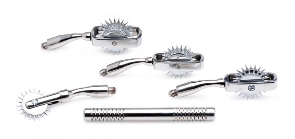 Deluxe Wartenberg Wheel Set Side View