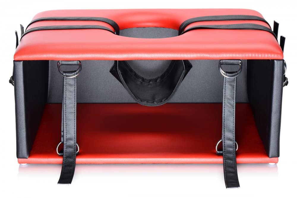 Red Hot Queening Chair Inside