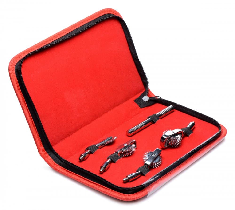 Deluxe Wartenberg Wheel Set Travel Kit