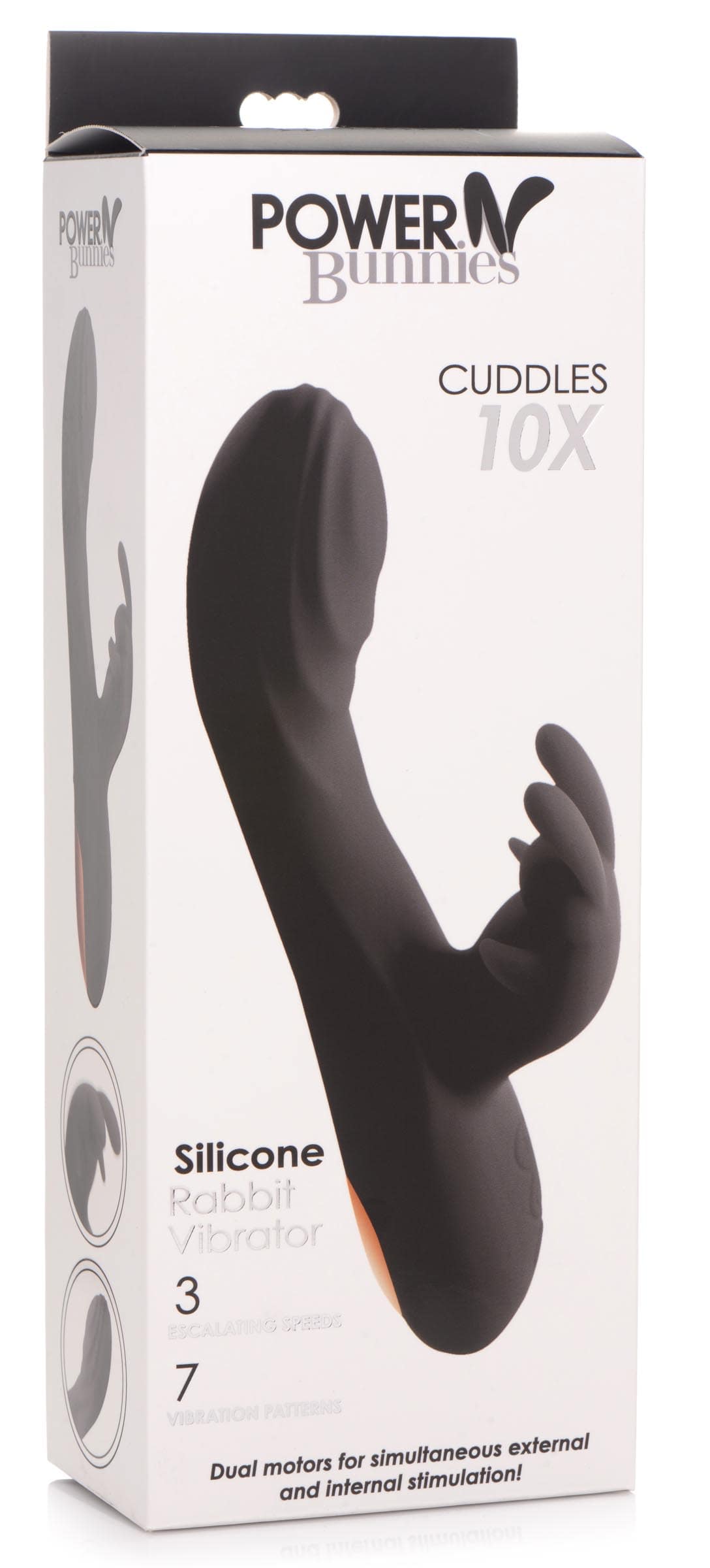 Cuddles 10X Silicone Rabbit Vibrator - Image 7