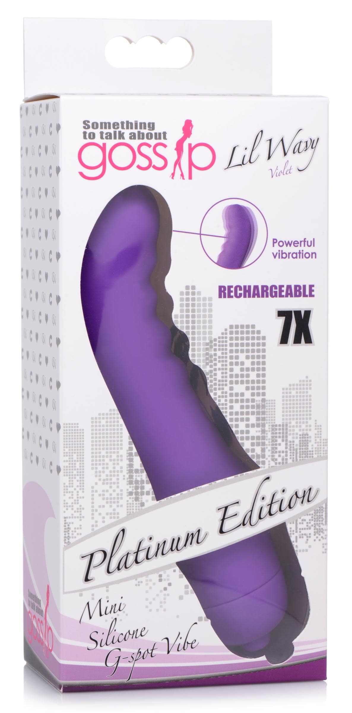 7X Mini Silicone G-Spot Vibrator - Image 6