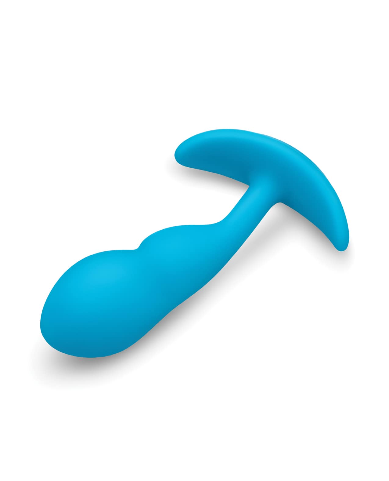 b-Vibe Remote Control P-Spot Snug Plug - Blue - Image 3