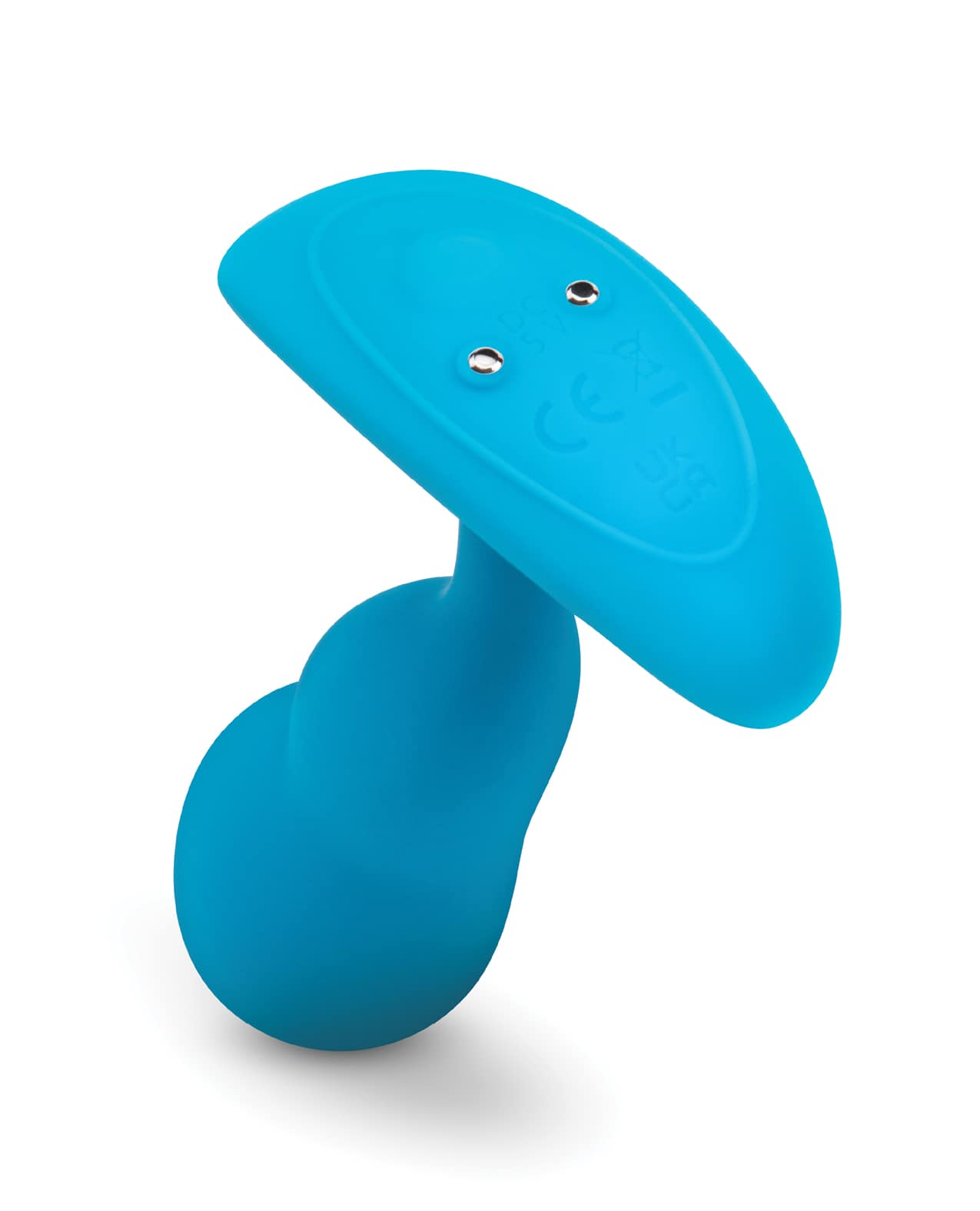 b-Vibe Remote Control P-Spot Snug Plug - Blue - Image 4