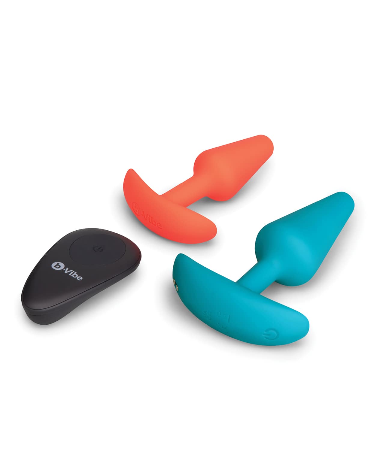 Anal Training Bundle 2-Piece Set Includes Beginner Plug & Rechargeable Vibrating Plug w/Remote - Image 3