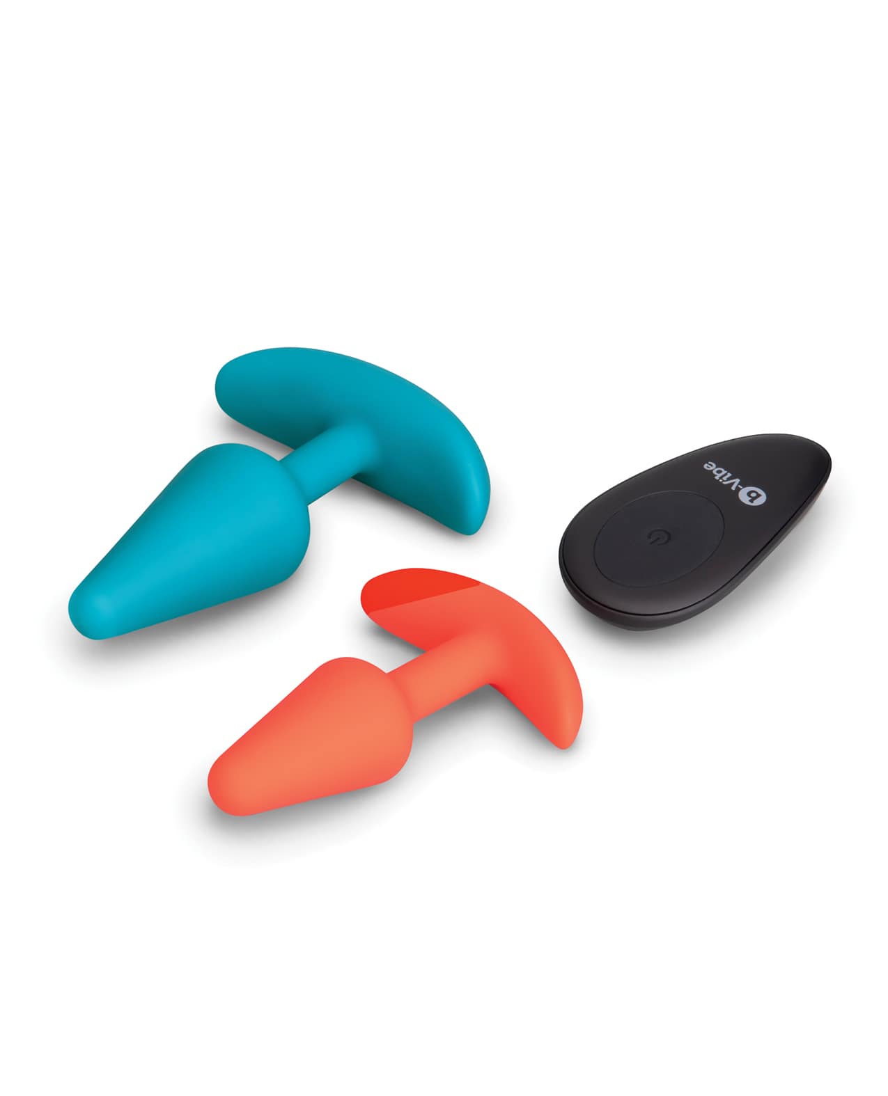 Anal Training Bundle 2-Piece Set Includes Beginner Plug & Rechargeable Vibrating Plug w/Remote - Image 4