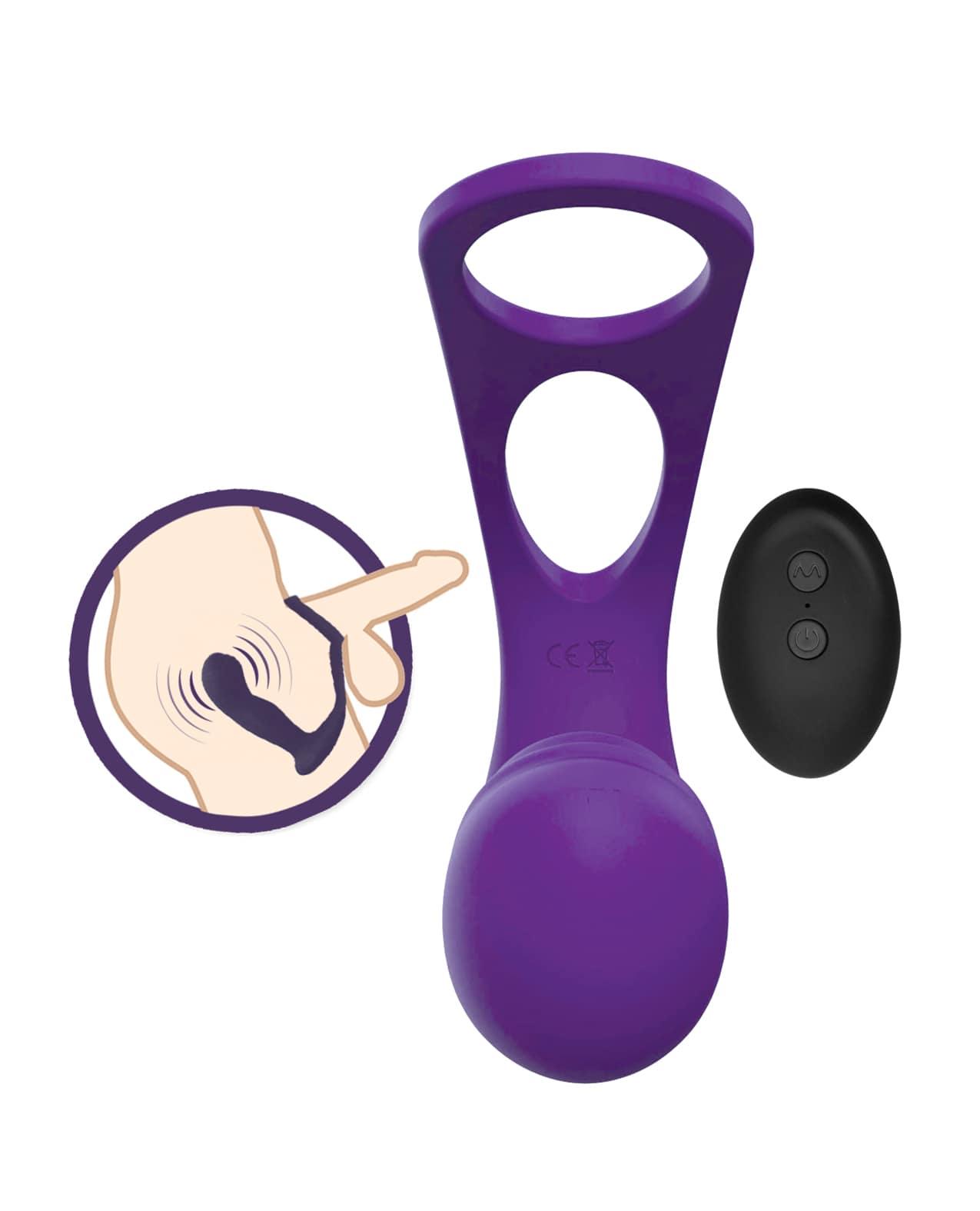 The Royale P-Spot Massager - Purple - Image 4