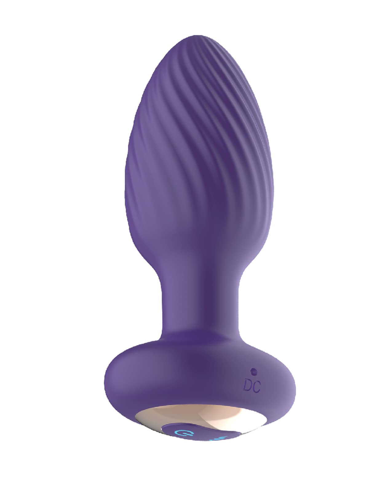 The Royale Rotating Anal Plug - Purple - Image 2