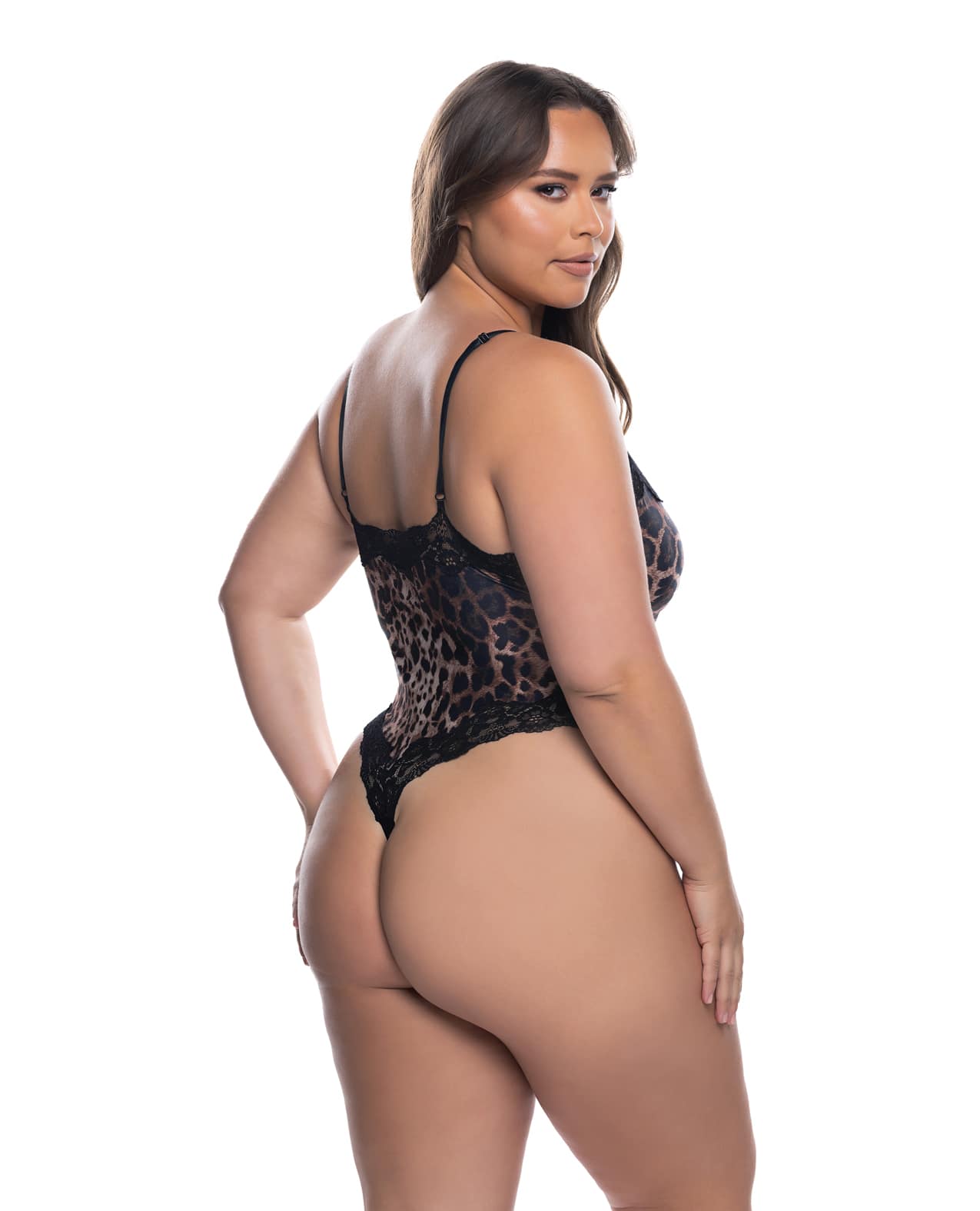 Fierce Lace Teddy - Leopard 1X/2X - Image 2