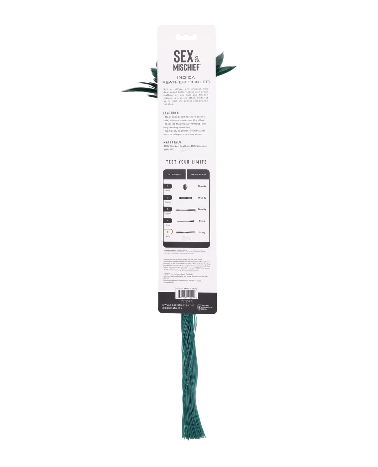 Sex & Mischief Indica Feather Tickler - Image 6