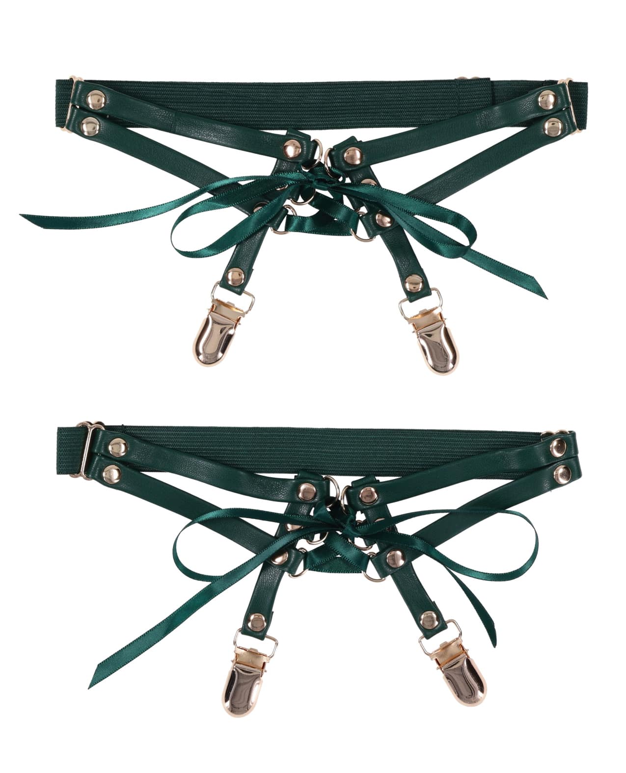 Sex & Mischief Indica Laced Up Garters - Image 2